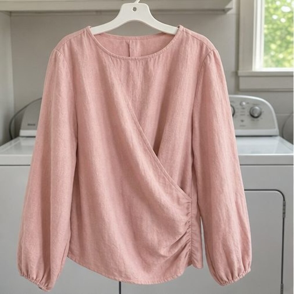Blush Smocked Top